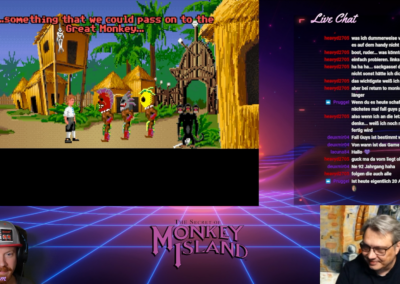 The Secret of Monkey Island mit Bluetronic